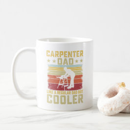 Schattigee Timmerman Cool Dad Retro Gift Koffiemok