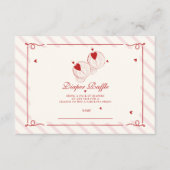 Schattigee Tini One is onderweg naar Diapper Raffl Informatiekaartje (Voorkant)