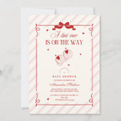 Schattigee Tini One is onderweg naar het Baby show Kaart (Voorkant)