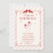 Schattigee Tini One is onderweg naar het Baby show Kaart (Voorkant)