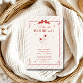 Schattigee Tini One is onderweg naar het Baby show Kaart