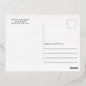 Schattigee Tiny Trees Christmas Feestdagen Foto (Achterkant)