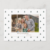 Schattigee Tiny Trees Christmas Feestdagen Foto (Voorkant)