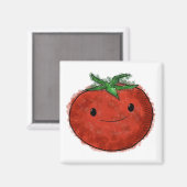 Schattigee Tomaat Waterverf Magneet (Voorkant / Achterkant)