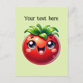 Schattigee tomatenliefhebbers aanpassen briefkaart (Voorkant)