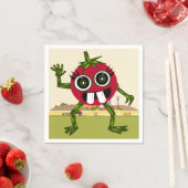 Schattigee tomatenservetten servetten (Insitu)