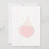 Schattigee tomatenverjaardag kaart (Achterkant)