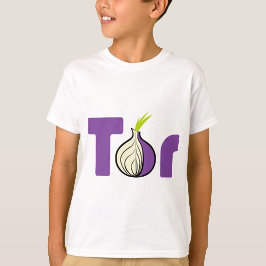 Schattigee TOR Onion Network Browser T-shirt (Voorkant)