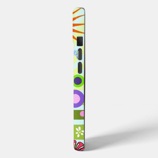 Schattigee Tortelduifjes vectorillustratie Case-Mate iPhone Case (Achterkant / Links)