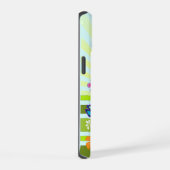 Schattigee Tortelduifjes vectorillustratie iPhone 15 Case (Rechterkant)