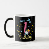 Schattigee Toucan 1e Verjaardag 1 Jaar Oud Geboort Magische Mok (Links)