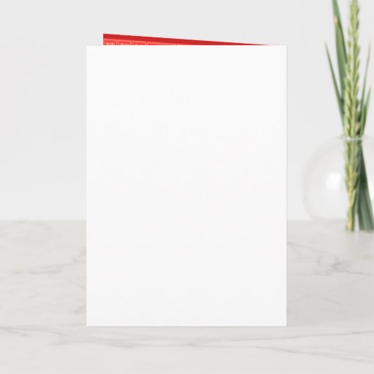 Schattigee traditionele Chinese paar rode bruiloft (Achterkant)