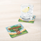 Schattigee Tree Hugger Day Onderzetter Set (Insitu)