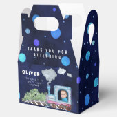 Schattigee treindienstvak bedankdoosjes (Geopend)