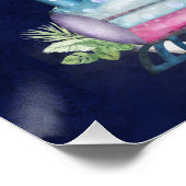 Schattigee treinmotor perfect poster (Hoek)