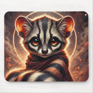 Schattigee trendy Afrikaanse civet | Anime Mousepa Muismat