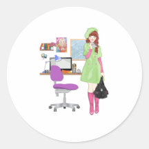 Schattigee trendy blogger Mode influencer meisje