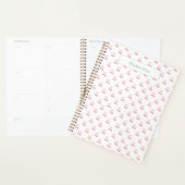 Schattigee trendy gepersonaliseerde kersen planner (Display)