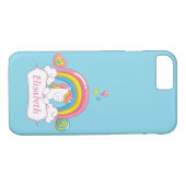 Schattigee Trendy Magische Eenhoorn Aangepaste naa Case-Mate iPhone Case (Achterkant (Horizontaal))