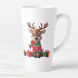 Schattigee trendy moderne Humor Grappige kerst Latte Mok