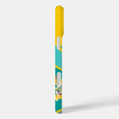 Schattigee trendy moderne roze zwaluwvogel Case-Mate iPhone case (Achterkant / Rechts)