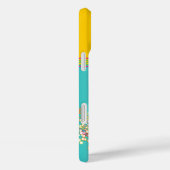 Schattigee Trendy Roze Zwaluw Vogelcirkel Burst Aq Case-Mate iPhone Case (Achterkant / Rechts)