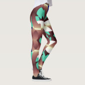 Schattigee trendy veelkleurige "Ratti_Creative_Art Leggings (Rechts)
