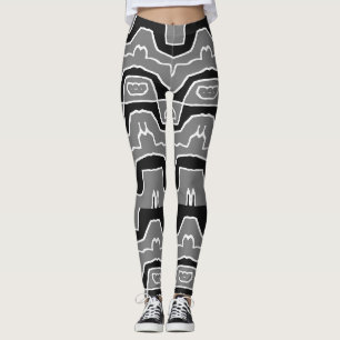 Schattigee trendy veelkleurige "Ratti_Creative_Art Leggings