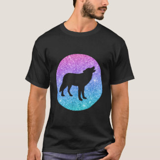 Schattigee trendy wolf cadeau voor meisjes Tiener  T-shirt