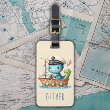 Schattigee Trex Dino Bootkapitein