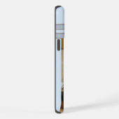 Schattigee tri kleur ruw collie hondenkunst iPhone hoesje (Rechterkant)