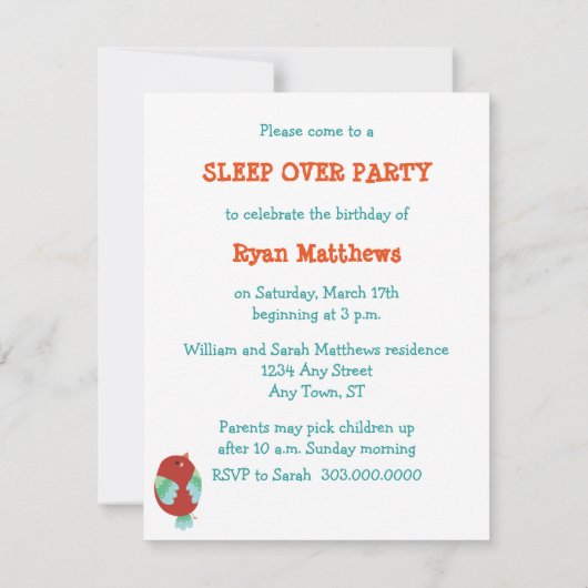 Schattigee Tribal Beer Verjaardagsfeest Uitnodigin Kaart (Achterkant)