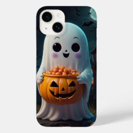 Schattigee trick-or-treat-geest Case-Mate iPhone 14 hoesje