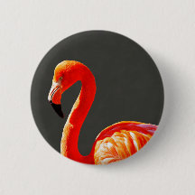 Schattigee Tropical Bright Pink Flamingo