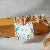 Schattigee Tropische Partij Bedankjes Labels