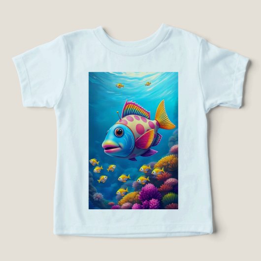 Schattigee tropische vis (Design voorkant)