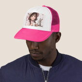 Schattigee Trucker Hat: Anime Girl. Trucker Pet (In situ)