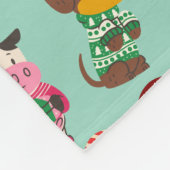 Schattigee trui Weer Fleece Deken (Hoek)