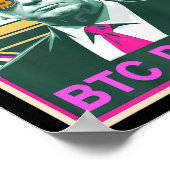 Schattigee Trump Bitcoin BTC Daddy Finance Audit F Poster (Hoek)