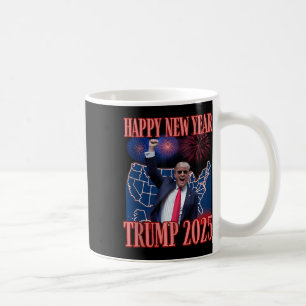 Schattigee Trump Gelukkig Nieuwjaar 2025 45 47 Out Koffiemok