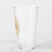 Schattigee tuimelaar, Kawaii Shiba Inu Glass Cup Glas (Links)