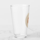 Schattigee tuimelaar, Kawaii Shiba Inu Glass Cup Glas (Rechts)