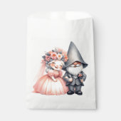 Schattigee Tuin Gnome Sinaasappel Rustieke Trouwfe Bedankzakje (Voorkant)