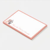 Schattigee Tuin Gnome Sprookjesbruid Bruidegom Huw Post-it® Notes (Schuin)