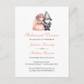 Schattigee Tuin Gnome Zomer Net Getrouwd Trouwen Aankondigingskaart (Voorkant)