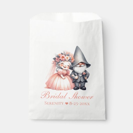 Schattigee tuin kabouter Vrijgezellenfeest romanti Bedankzakje (Voorkant)