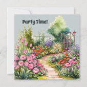 Schattigee Tuin party liefhebbers Kaart (Voorkant)