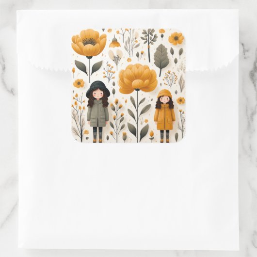 Schattigee tuin sticker (Tas)