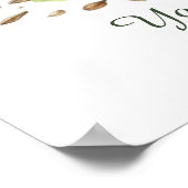 Schattigee tuinliefhebbers aanpasbaar poster (Hoek)