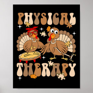 Schattigee Turkije Fysiotherapie PT PTA Herfst Her Poster